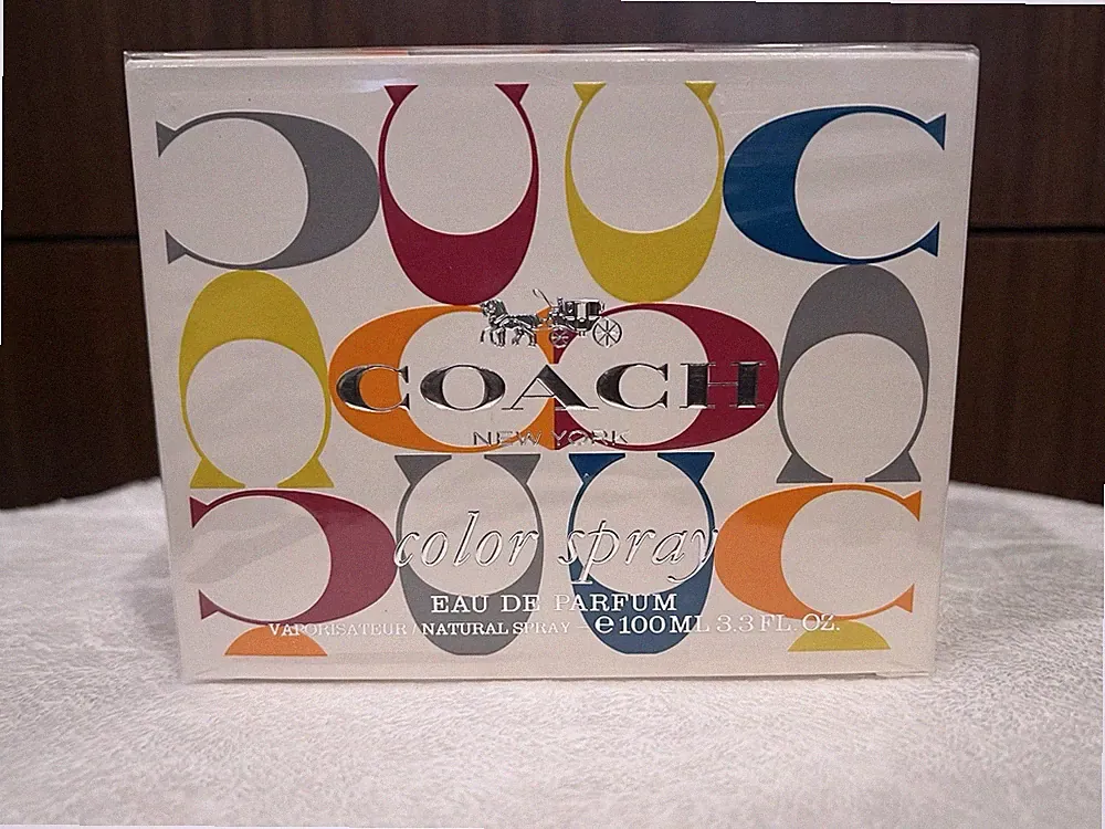 Coach Color Spray Eau de Parfum Spray 100ml 3.3 fl oz RARE FIND
