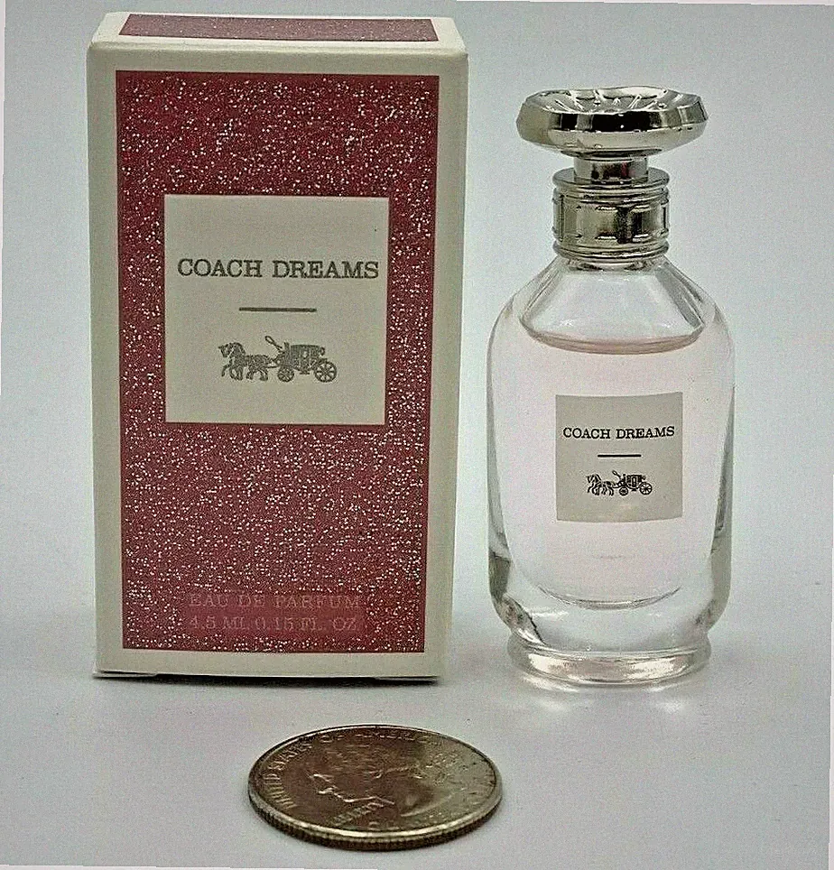 Coach Dreams By Coach 0.15 oz./4.5 ml Edp Splash Mini For Women New In Box