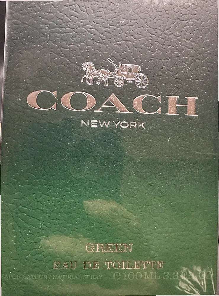 Coach Green Eau de Toilette Spray 100ml 3.3 fl oz Natural Spray Perfume