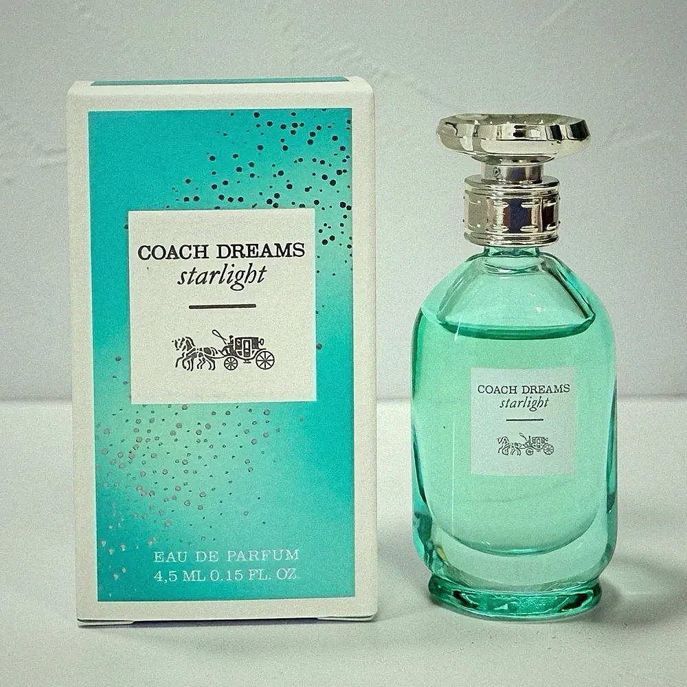 COACH NEW Dreams Starlight Eau De Parfum Perfume 4.5 ml / .15 Oz - Splash - NIB