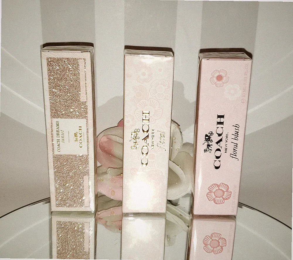 Coach New York Eau De Parfum Perfume EDP Travel Spray 0.33oz YOU CHOOSE