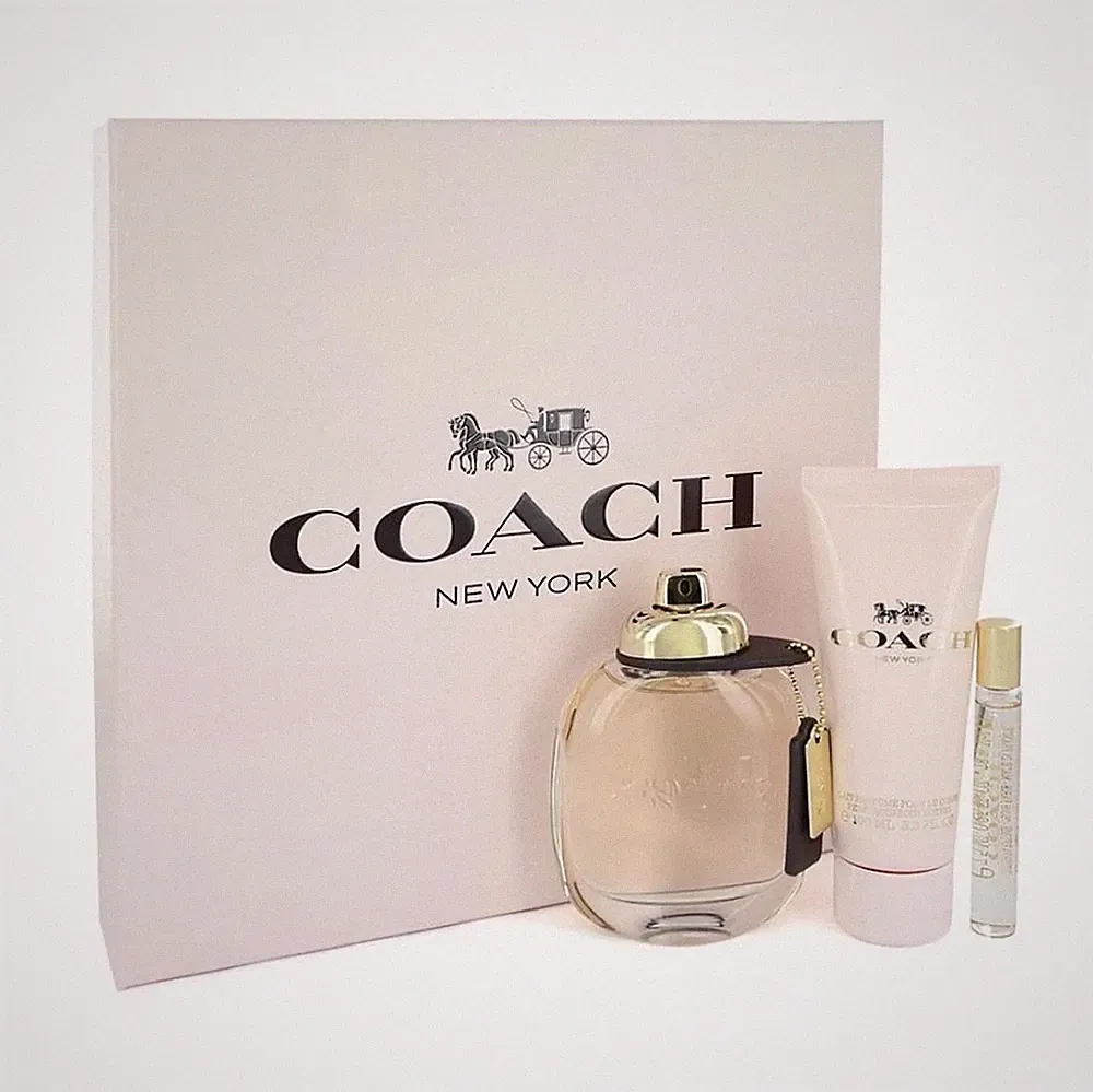Coach New York Eau de Parfum Spray Gift Set Fragrance for Women