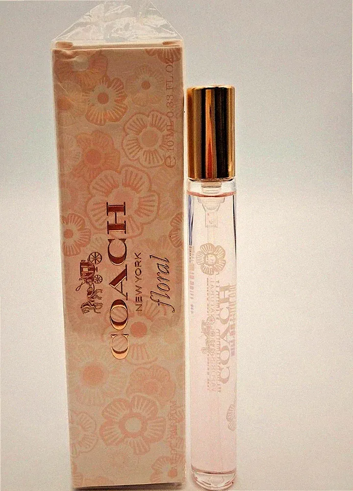 Coach New York FLORAL 0.33 oz EDP spray womens perfume 10 ml NIB Sealed